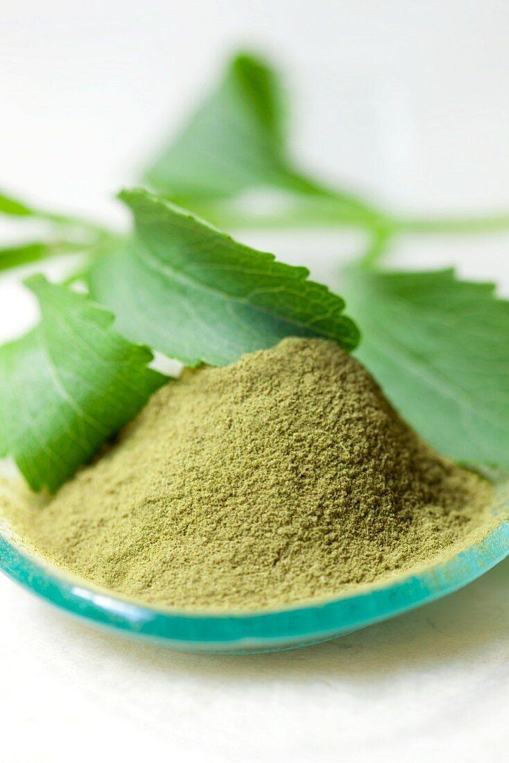 SK ORGANIC Stevia leaf powder  Natural Sweetner-_500 gm