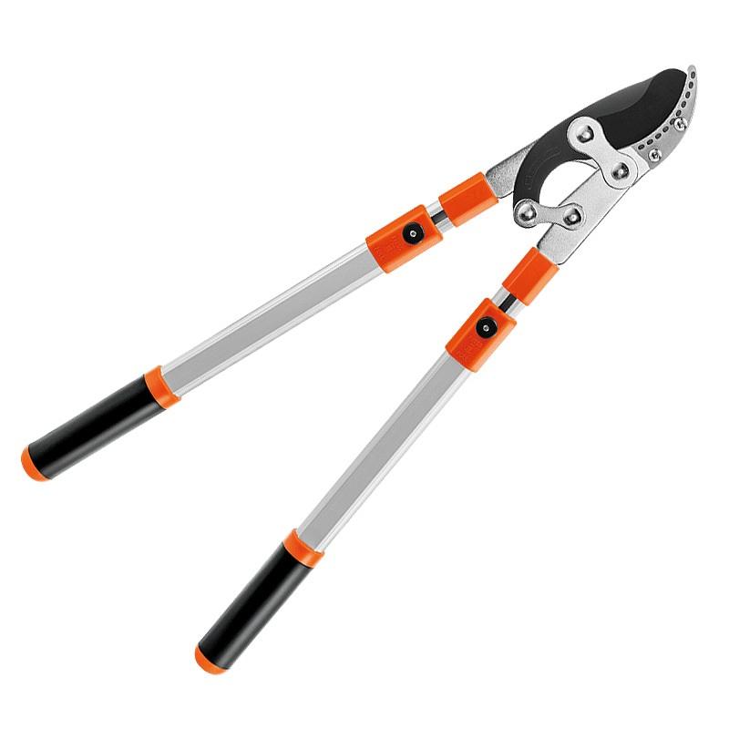 Professional Ratchet Anvil Lopper with size adjustement, Sturdy Telescopic Handles with Extra Leverage, Garden Pruning Tree Hedge Branch Cutter Garden Lopper (Rachet Looper) thumbnail