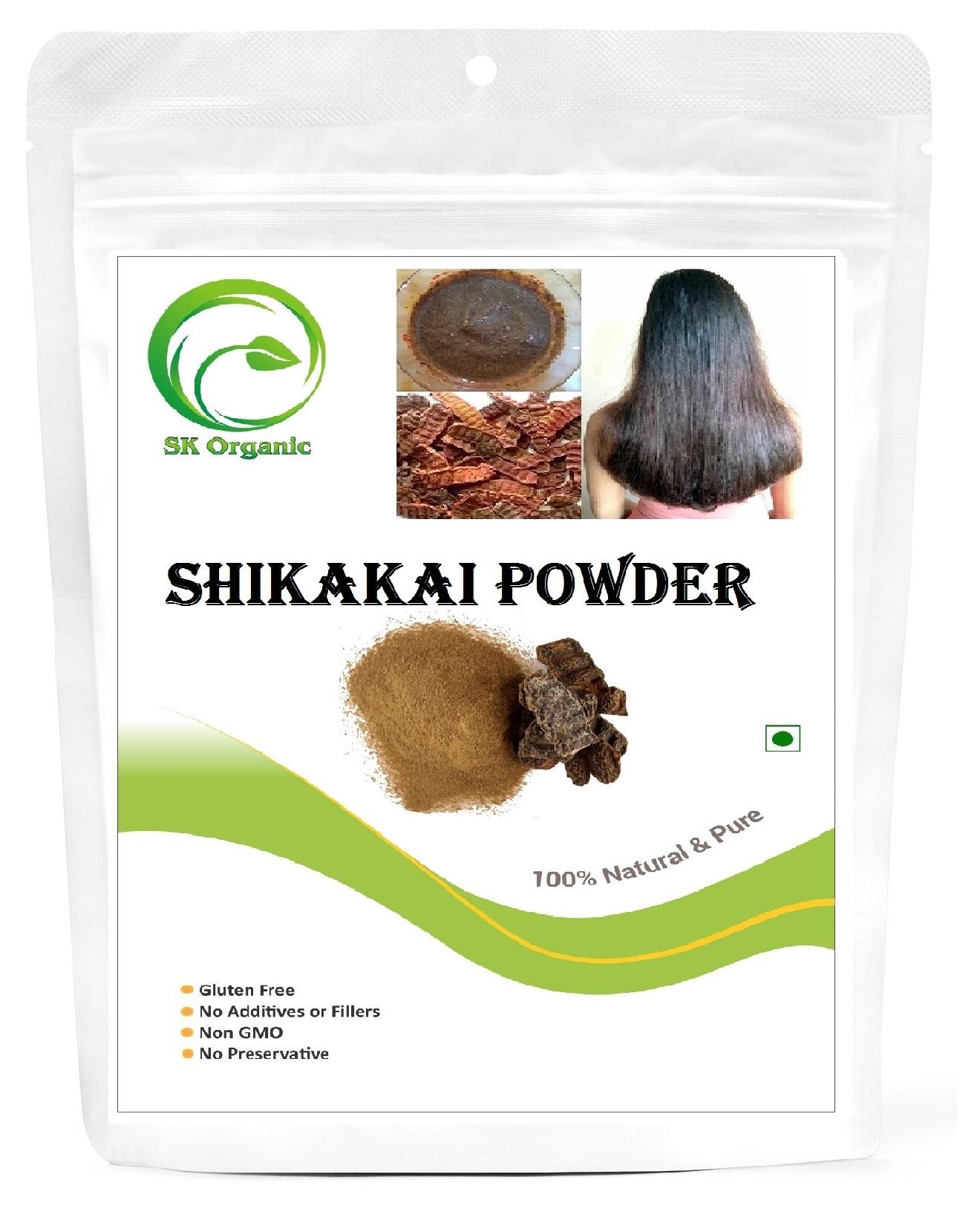 SK ORGANIC Shikakai Powder for healthy hair care thumbnail